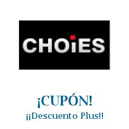 Logo de la tienda Choies con cupones de descuento