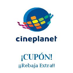 Logo de la tienda Cine planet con cupones de descuento