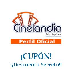 Logo de la tienda Cinelandia con cupones de descuento