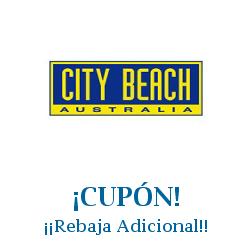 Logo de la tienda City Beach con cupones de descuento