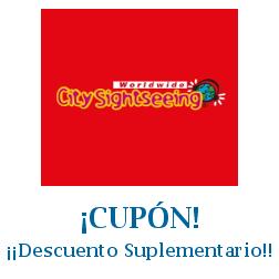 Logo de la tienda City Sightseeing con cupones de descuento