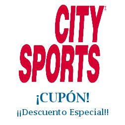 Logo de la tienda City Sports con cupones de descuento