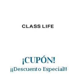 Logo de la tienda Class Life con cupones de descuento