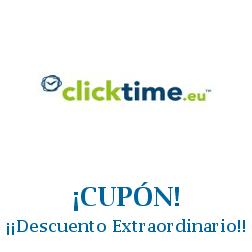 Logo de la tienda Clicktime con cupones de descuento