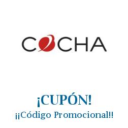 Logo de la tienda Cocha con cupones de descuento