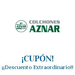 Logo de la tienda Colchones Aznar con cupones de descuento