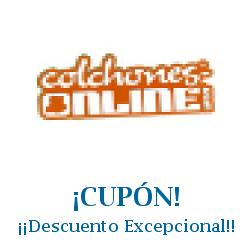 Logo de la tienda Colchones Online con cupones de descuento