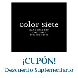 Logo de la tienda Color Siete con cupones de descuento