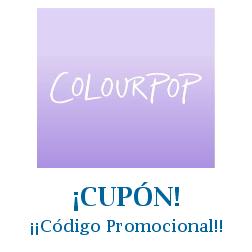 Logo de la tienda Colour Pop con cupones de descuento