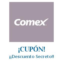 Logo de la tienda Comex con cupones de descuento