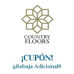 Logo de la tienda Country Floors con cupones de descuento