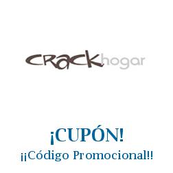 Logo de la tienda Crack Hogar con cupones de descuento