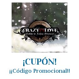 Logo de la tienda Crazy In Love con cupones de descuento