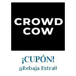 Logo de la tienda Crowd Cow con cupones de descuento