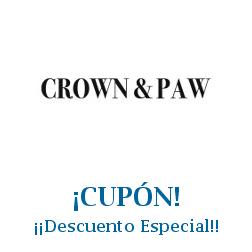 Logo de la tienda Crown and Paw con cupones de descuento