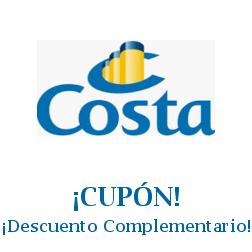 Logo de la tienda Cruceros Costa con cupones de descuento