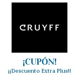 Logo de la tienda Cruyff con cupones de descuento