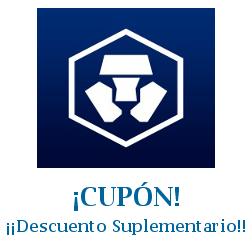 Logo de la tienda Crypto con cupones de descuento