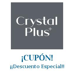 Logo de la tienda Crystal Plus con cupones de descuento