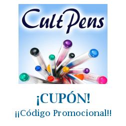 Logo de la tienda CultPens con cupones de descuento