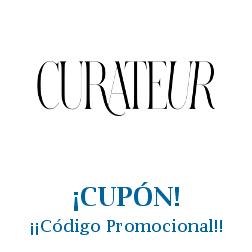 Logo de la tienda Curateur con cupones de descuento