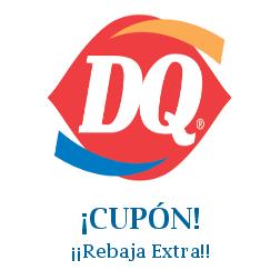 Logo de la tienda Dairy Queen con cupones de descuento