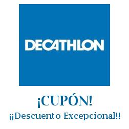 Logo de la tienda Decathlon con cupones de descuento