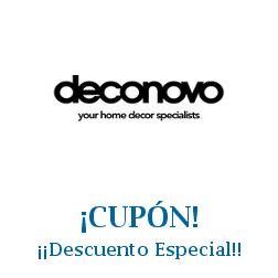 Logo de la tienda Deconovo con cupones de descuento