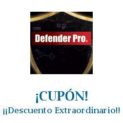 Logo de la tienda Defender Pro con cupones de descuento