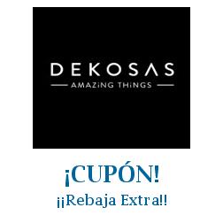 Logo de la tienda Dekosas con cupones de descuento