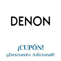 Logo de la tienda Denon con cupones de descuento