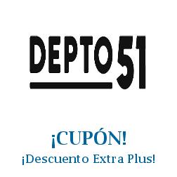 Logo de la tienda Depto51 con cupones de descuento