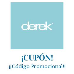 Logo de la tienda Derek con cupones de descuento