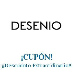 Logo de la tienda Desenio con cupones de descuento