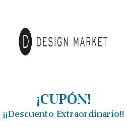 Logo de la tienda Design Market con cupones de descuento