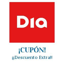 Logo de la tienda Dia supermercados con cupones de descuento