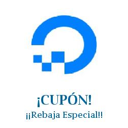 Logo de la tienda DigitalOcean con cupones de descuento