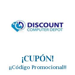 Logo de la tienda Discount Computer Depot con cupones de descuento