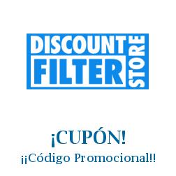 Logo de la tienda Discount Filter Store con cupones de descuento