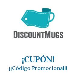 Logo de la tienda Discount Mugs con cupones de descuento