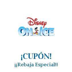 Logo de la tienda Disney on ice con cupones de descuento