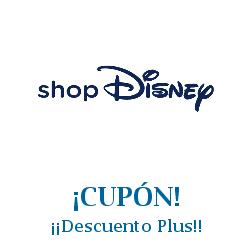 Logo de la tienda Disney World con cupones de descuento