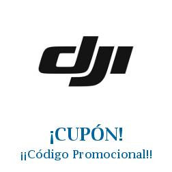 Logo de la tienda DJI con cupones de descuento