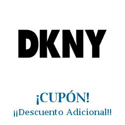 Logo de la tienda DKNY con cupones de descuento