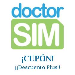 Logo de la tienda DoctorSim con cupones de descuento