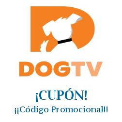 Logo de la tienda DogTV con cupones de descuento