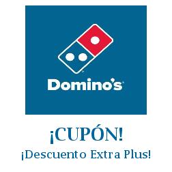 Logo de la tienda Dominos con cupones de descuento