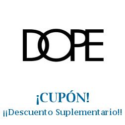 Logo de la tienda Dope con cupones de descuento