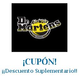 Logo de la tienda Dr. Martens con cupones de descuento