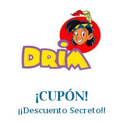 Logo de la tienda DRIM con cupones de descuento